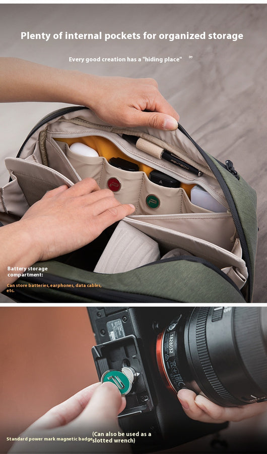 Mochila de Pecho Versátil 4L, 6L y 10L - Bolsa Cruzada V2 - Image 8
