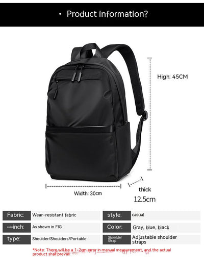 Mochila de Viaje Ejecutiva Gran Capacidad - Diseño Minimalista Profesional - Image 13