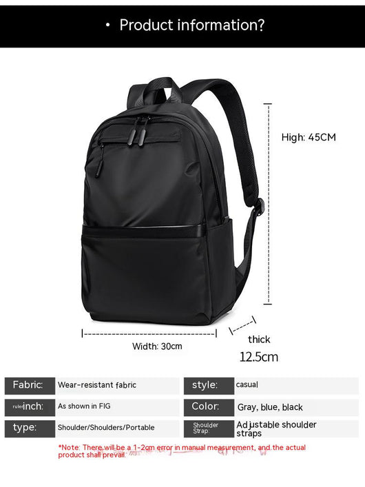 Mochila de Viaje Ejecutiva Gran Capacidad - Diseño Minimalista Profesional - Image 13