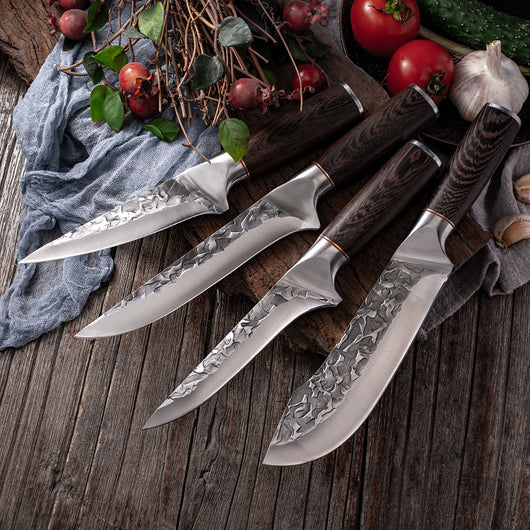 Cuchillo Profesional de Acero Inoxidable para Carnes, Pescados y Frutas