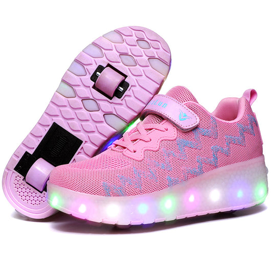 Zapatos LED con Ruedas para Niños - Carga Inalámbrica - Image 19