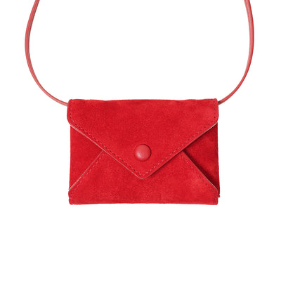 Bolso Bandolera Minimalista de Cuero Genuino - Cartera Sobre Compacta - Image 11
