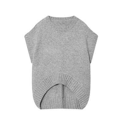 Chaleco Tejido Oversized - Suéter Cómodo y Versátil