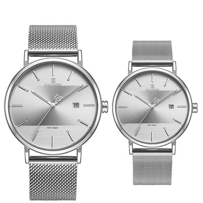 Reloj de Pareja Unisex Cuarzo - Diseño Casual Moderno - Image 12