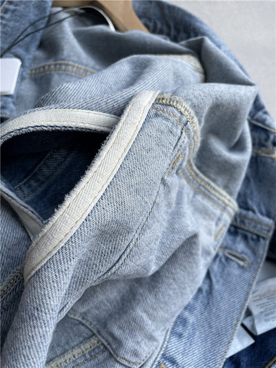 Chaleco Denim Suelto sin Mangas para Mujer - Image 16