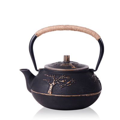 Tetera de Hierro Fundido Peonía - Juego de Té Tradicional - Image 21
