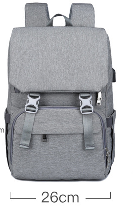 Bolso Maternal Convertible con Doble Asa y Cierre de Seguridad - Image 9