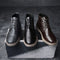 Botas Martin de Cuero para Hombre - Estilo Urbano Primavera Otoño