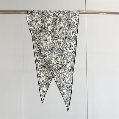 Pañuelo de Seda Twill Lujo Ligero para Mujer - Image 21