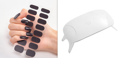 Calcomanías de Uñas Adhesivas Impermeables con Letras y Colores - Image 39