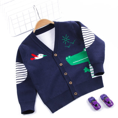 Cardigan Estilo Cartoon Colores Vibrantes Que No Se Desvanecen - Image 16