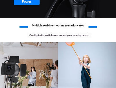 Luz LED Studio Profesional para Transmisiones en Vivo con Softbox y Soportes - Image 16