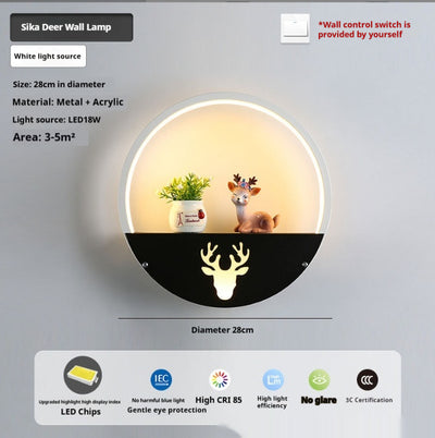 Lámpara de Pared LED Minimalista Moderna para Dormitorio - Image 5