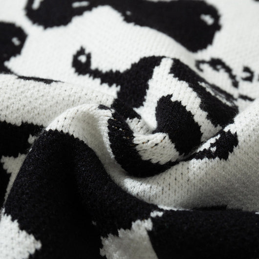 Suéter Harajuku con Estampado de Lunares para Mujer - Image 7