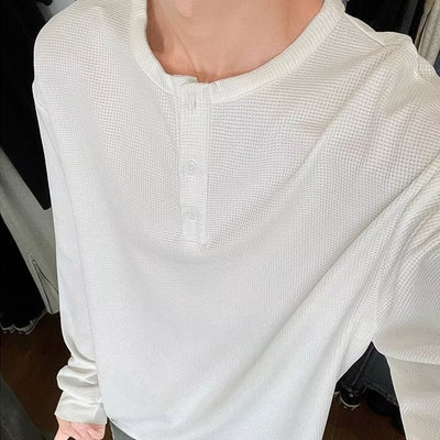 Camisa Clásica Americana Henry de Manga Larga para Hombre - Image 6