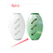 Recogedor De Pelo Lavable, Verde, Empaque OPP, 4 Piezas
