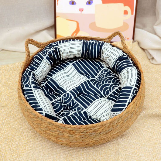 Tabla Rascadora para Gatos Four Seasons con Ratán Desmontable y Lavable - Image 13