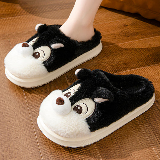 Pantuflas Cálidas con Diseño de Ardilla para el Hogar - Image 6