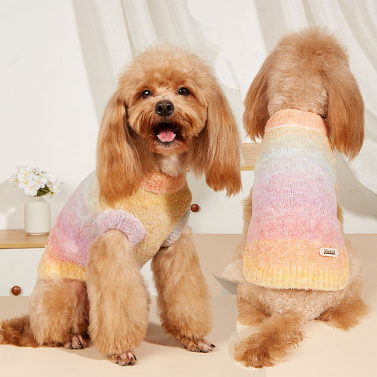 Suéter Arcoíris Dopamina para Mascotas - Tejido Suave y Cómodo - Image 2