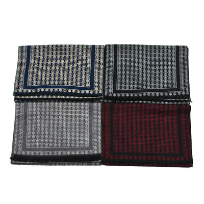 Bufanda Tejida Gruesa Cálida Reversible para Hombre Estilo Coreano - Image 14