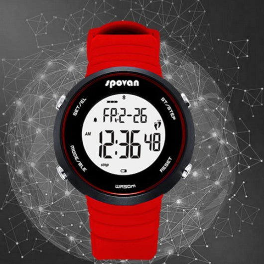 Reloj Deportivo Inteligente con Bluetooth y Contador de Pasos