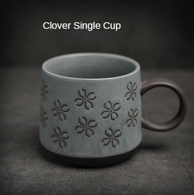 Taza de Cerámica Retro con Asa Colgante y Capacidad Extra Grande + Cuchara - Image 20