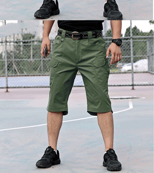 Pantalones Cortos Tácticos Camuflaje con Estiramiento para Hombre - Image 15