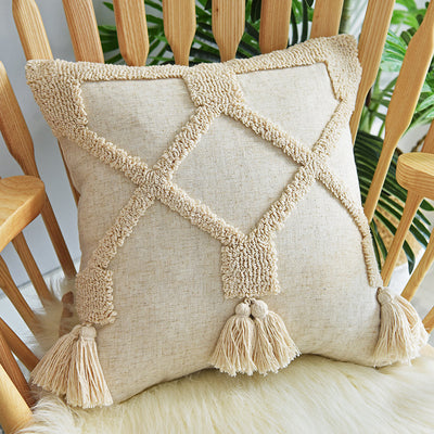 Funda de almohada con tufting artesanal - Image 12