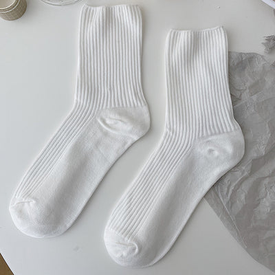 Calcetines Lolita de Encaje Blanco para Mujer - Tubo Medio Algodón - Image 32