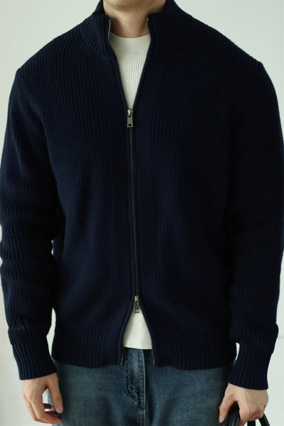 Chaqueta Pesada Doble Cierre Resistente al Pilling para Hombre - Image 10