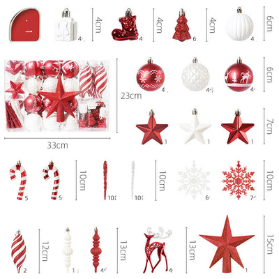 Set de 88 Esferas Navideñas Decorativas - Image 9