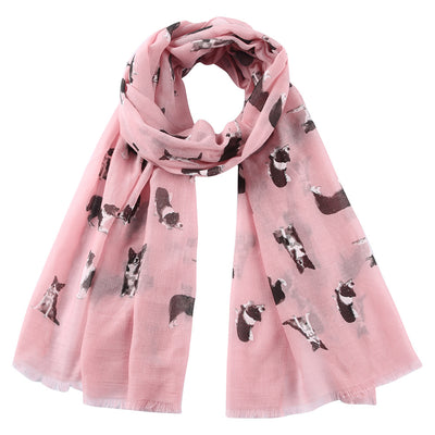 Pañuelo Estampado con Perros para Mujer - Protección Solar Outdoor - Image 4