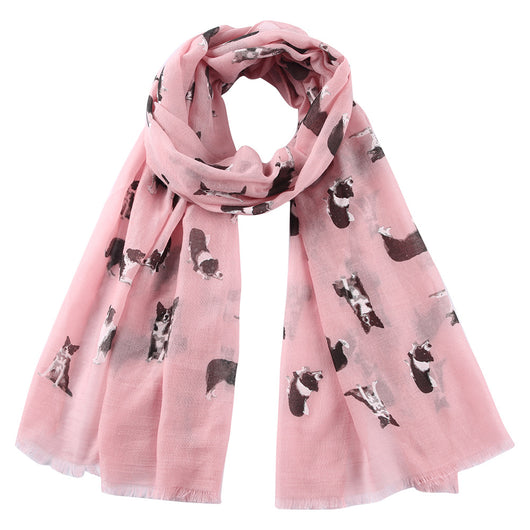Pañuelo Estampado con Perros para Mujer - Protección Solar Outdoor - Image 4