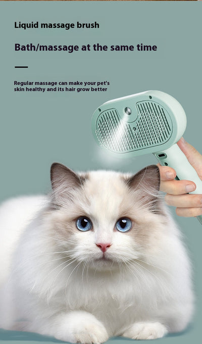 Peine Deslanador con Spray de Agua para Mascotas - Cepillo Desmañador para Perros y Gatos - Image 27