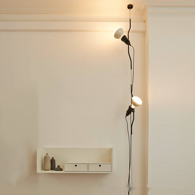 Lámpara Colgante Ajustable de Diseño Italiano para Sala y Dormitorio