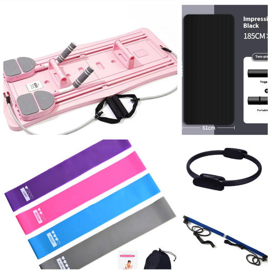 Tabla Abdominal Plegable 4 en 1 con Rebote Automático para Ejercicios en Casa - Image 10