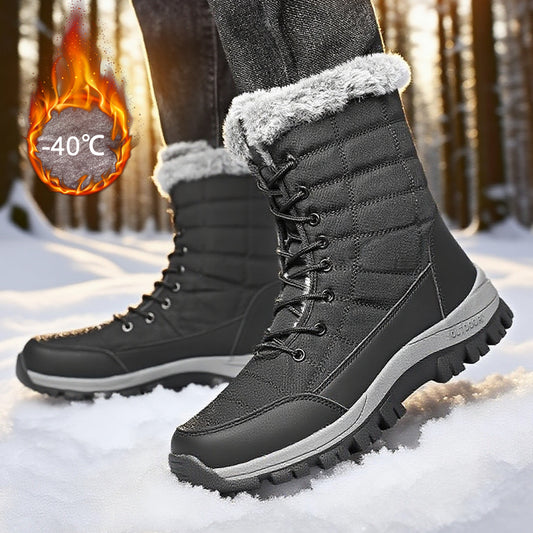 Botas Deportivas Impermeables para Hombre con Suela Antideslizante y Aislamiento Térmico - Image 2
