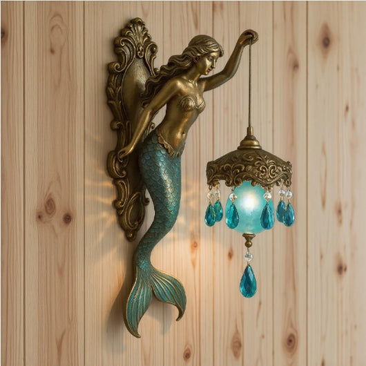 Lámpara de Pared Mitología Sirena Marina - Image 3