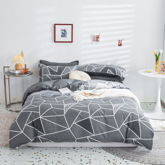 Funda Nórdica de Algodón Lavado para Cama Doble - Image 36