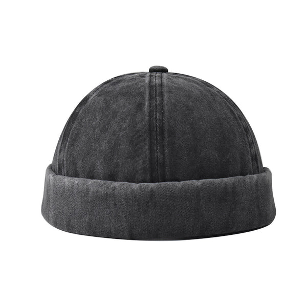 Gorra Denim Desgastado con Efecto Vintage - Image 6