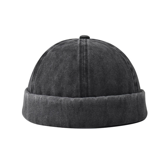 Gorra Denim Desgastado con Efecto Vintage - Image 6