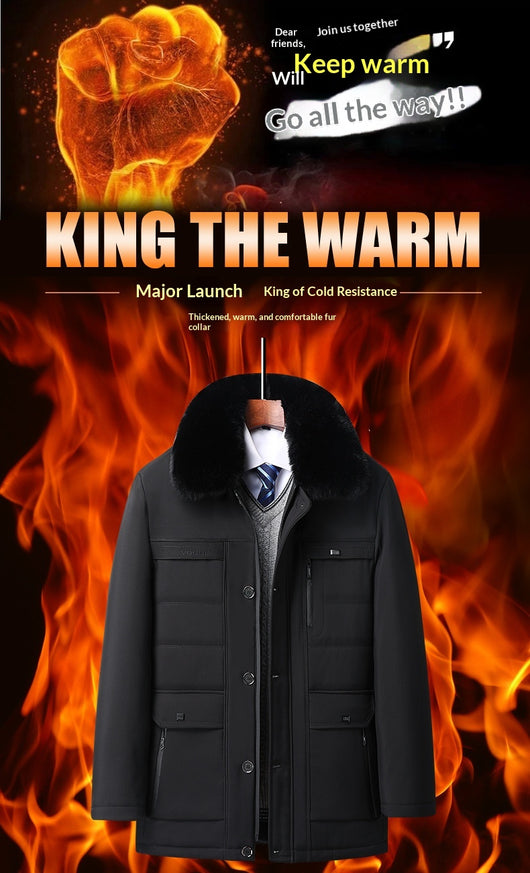 Chaqueta de Lana de Cordero para Hombre Maduro - Image 10