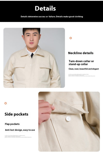 Traje de Trabajo para Soldadura en Lona Resistente - Image 10