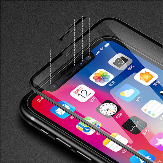 Protector de Pantalla Templado para iPhone XS Max - Borde Curvo Resistente - Image 9