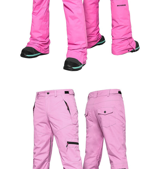 Pantalón de Esquí Térmico Impermeable Ajustado - Image 18