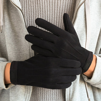 Guantes de Invierno para Hombre con Forro Polar Térmico, Impermeables y Compatible con Pantalla Táctil - Image 7