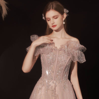Vestido de Noche con Hombros Descubiertos - Image 8