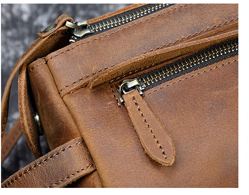 Bolsa de Aseo de Cuero Premium Grande para Mujer - Image 12