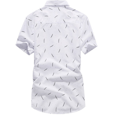 Camisa Manga Corta Slim Fit Estilo Coreano para Hombre - Image 5