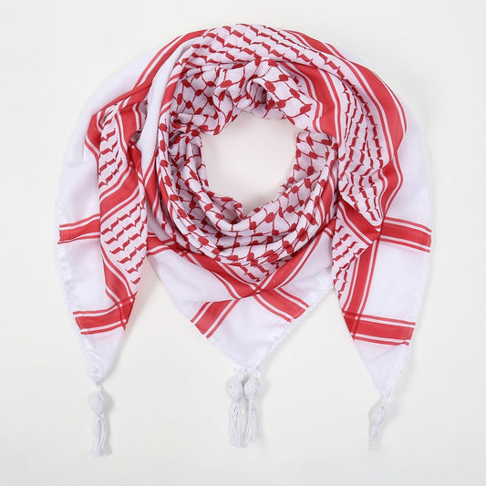 Pañoleta Versátil de Flecos para Estilo Casual - Image 2